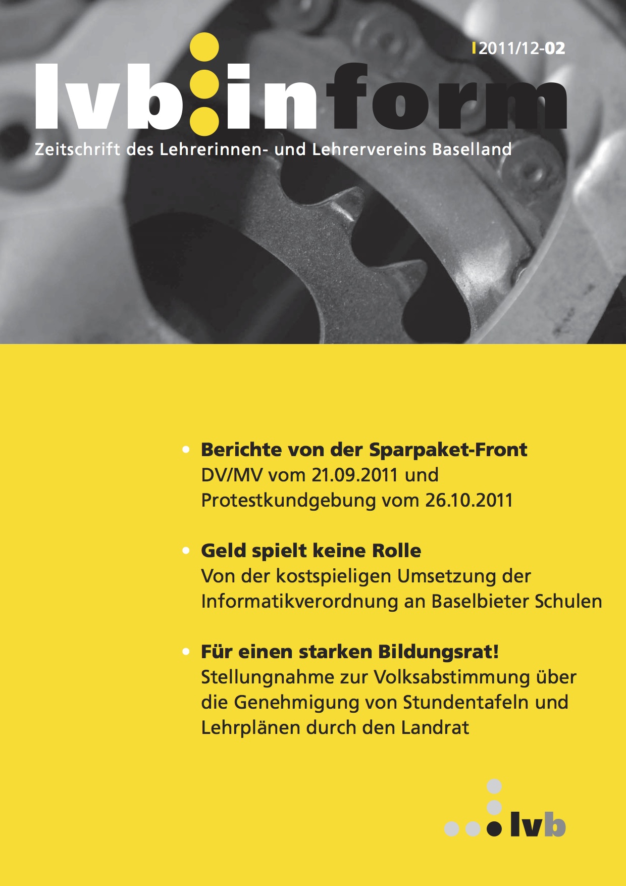 lvb.inform 2011/2012-02 November 2011